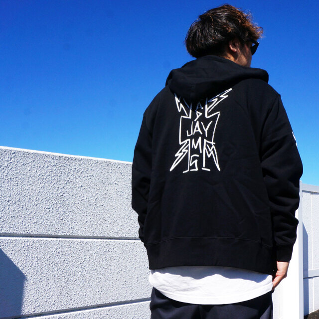 Jay Adams Cross Logo Zip Hoodie