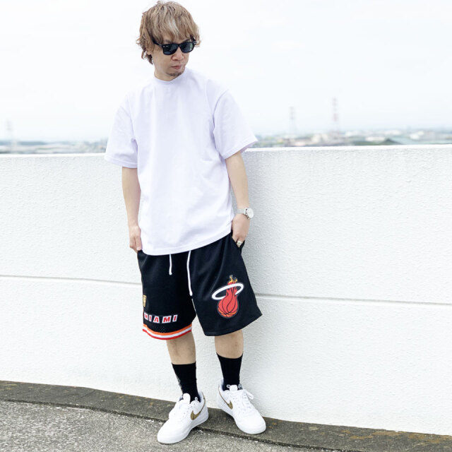 Mitchell&Ness / SWINGMAN SHORTS - MIAMI HEAT 