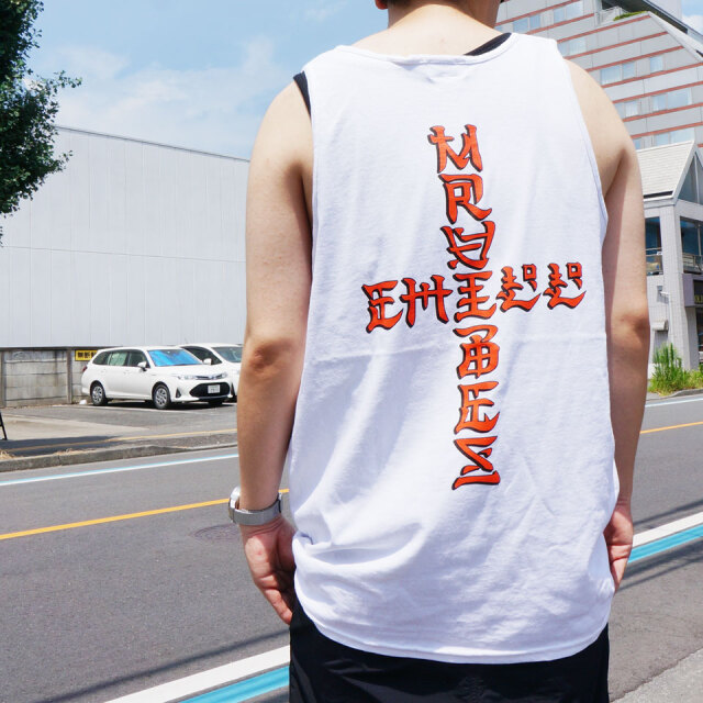 全2色 MRV by Mr.vibes ミスターバイブス オリジナル タンクトップ ANIMAL CHILL TANK TOP ホワイト ブラック