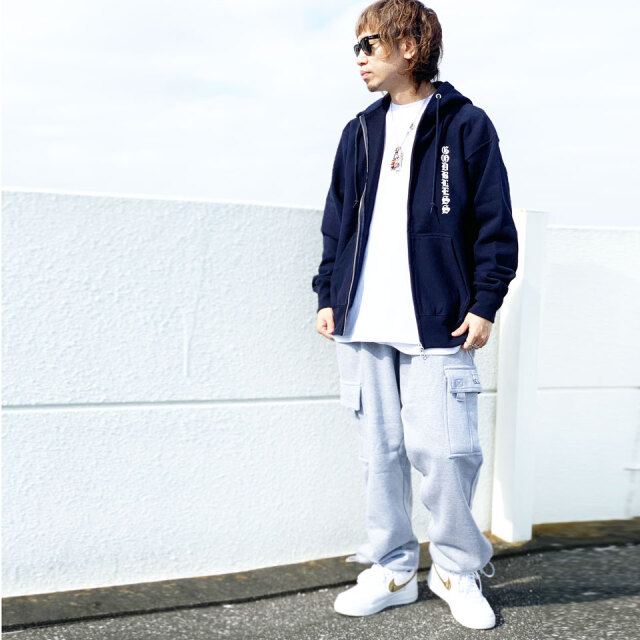 weeki weeki ネイビー フルジップパーカー VIP限定トレカ付 weeki weeki ネイビー フルジップパーカー VIP限定トレカ付