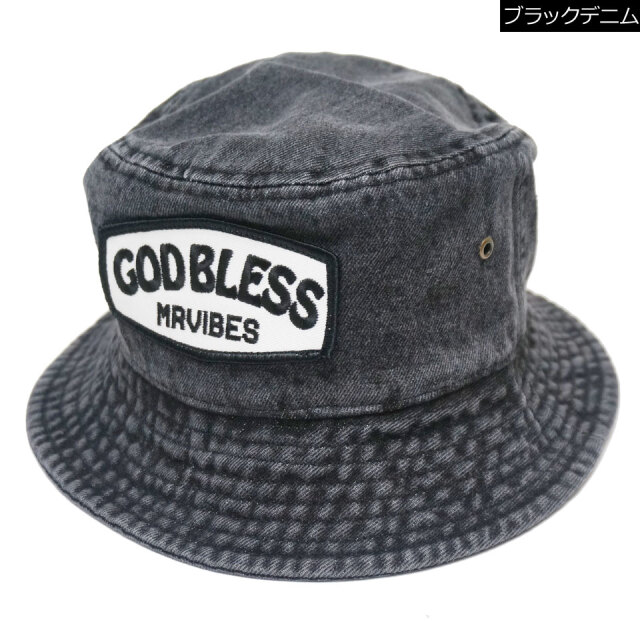 MRV / GOD BLESS BUCKET HAT