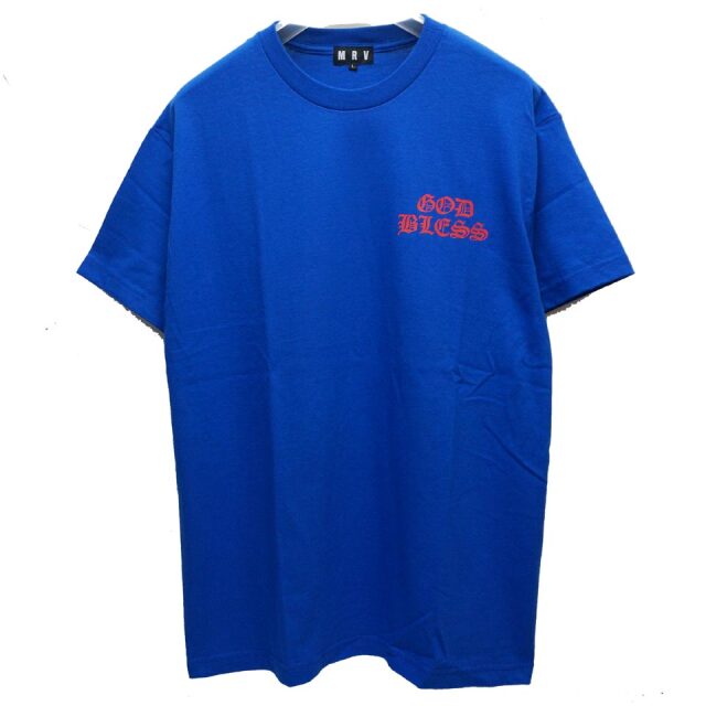 MIDNIGHT PIZZA CLUB 半袖Tシャツ　青色　山梨限定 MIDNIGHT PIZZA CLUB Tシャツ 青 Lサイズ 山梨限定