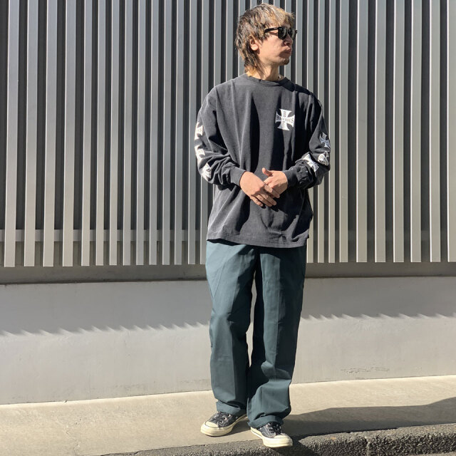 MRV / IRON CROSS PIGMENT L/S Tee
