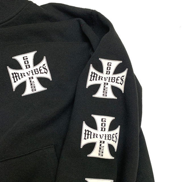 MRV / IRON CROSS ZIP HOODIE
