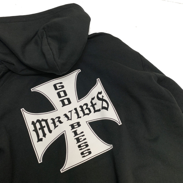 MRV / IRON CROSS ZIP HOODIE