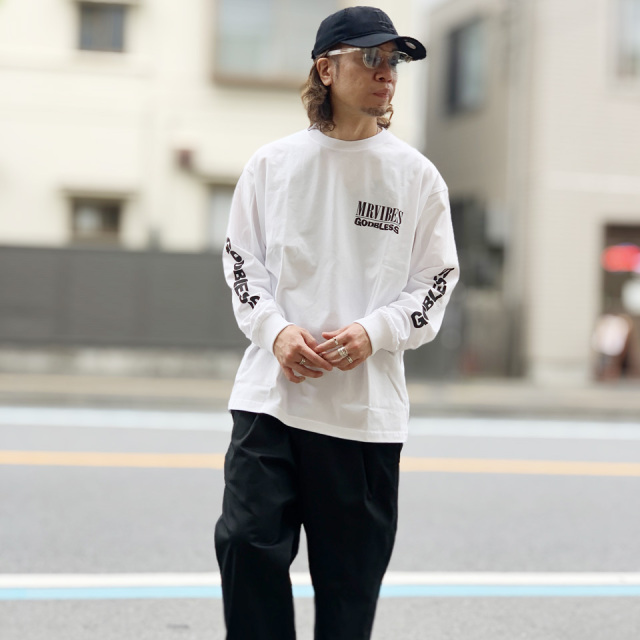 MRV / NM GOD BLESS L/S Tee (ONE POINT)