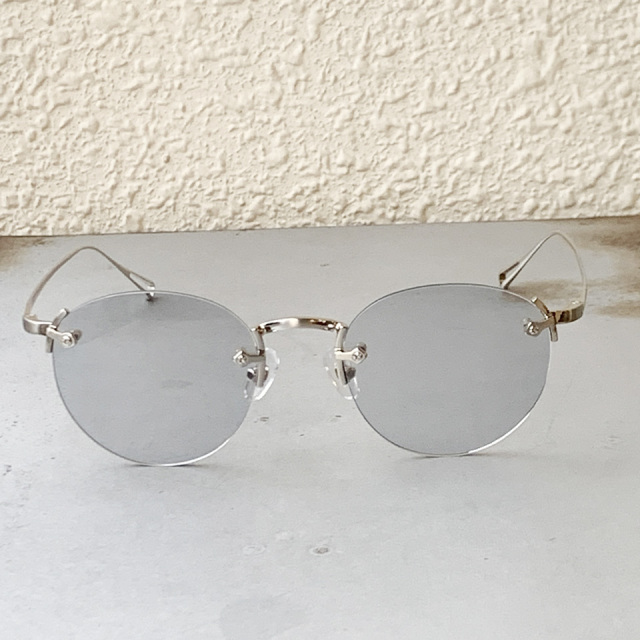 小物 BURBERY rimless oval sunglasses silver Burberry 1990's Rimless Oval Sunglasses For Sale at 1stDibs