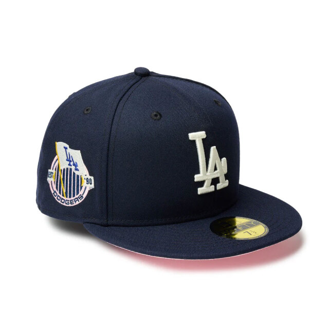ニューエラ NEW ERA キャップ 59FIFTY Sakura Pack ロサンゼルス・ドジャース LA DODGERS ネイビー 紺 NAVY