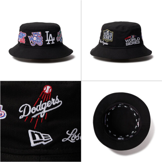 NEW ERA / BUCKET-01 MLB Many Patch