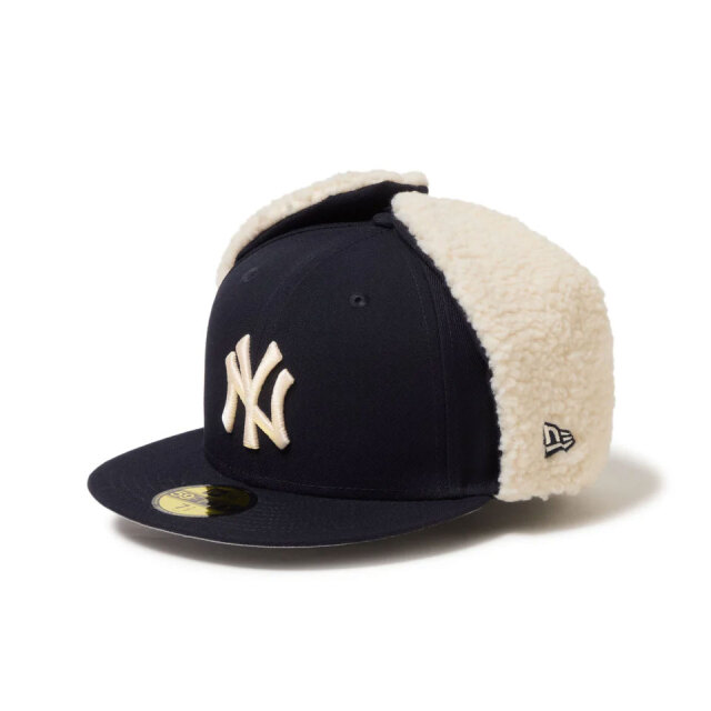 ニューエラ NEW ERA キャップ 59FIFTY Dog Ear ドッグイヤー ニューヨーク・ヤンキース NY YANKEES ネイビー 紺 NAVY 14668175
