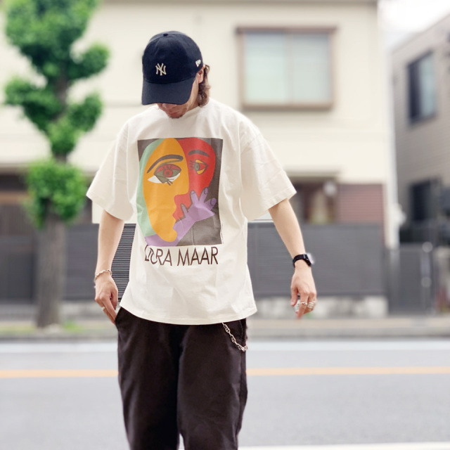 ドスペ80's パブロ・ピカソ 'ドラ・マールの肖像''総柄Tシャツ notoem2501_02.jpg?t=20250525210217