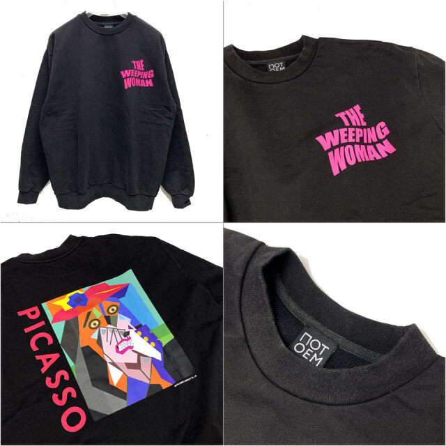 NOT OEM / WEEPING WOMAN CREW SWEAT