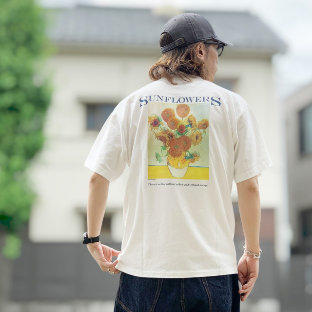 NOT OEM ノット オーイーエム SUN FLOWERS S/S Tee (NOT-107)