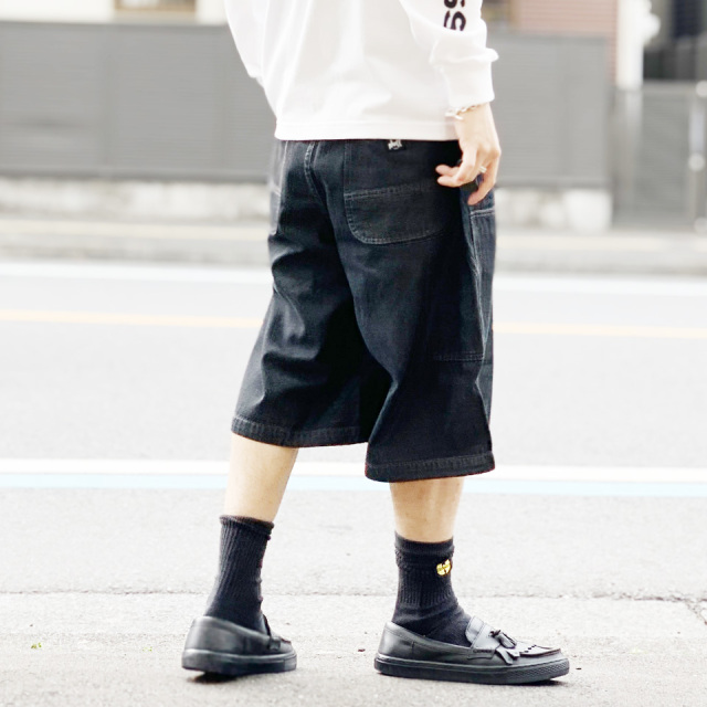 NULL TOKYO / W-KNEE DENIM SHORT