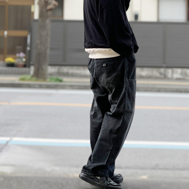 NULL TOKYO / W-KNEE LONG DENIM PANT