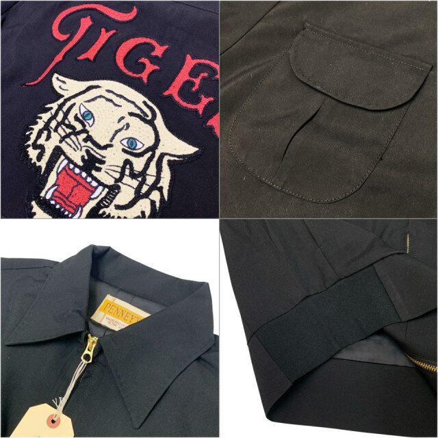 PENNEY'S / ROCKABILLY JACKET - EMBROIDERED