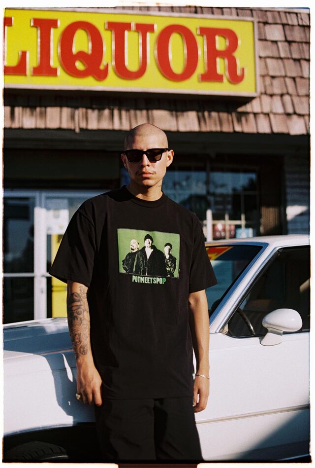 POT MEETS POP / PMP × CYPRESS HILL PHOTO S/S TEE