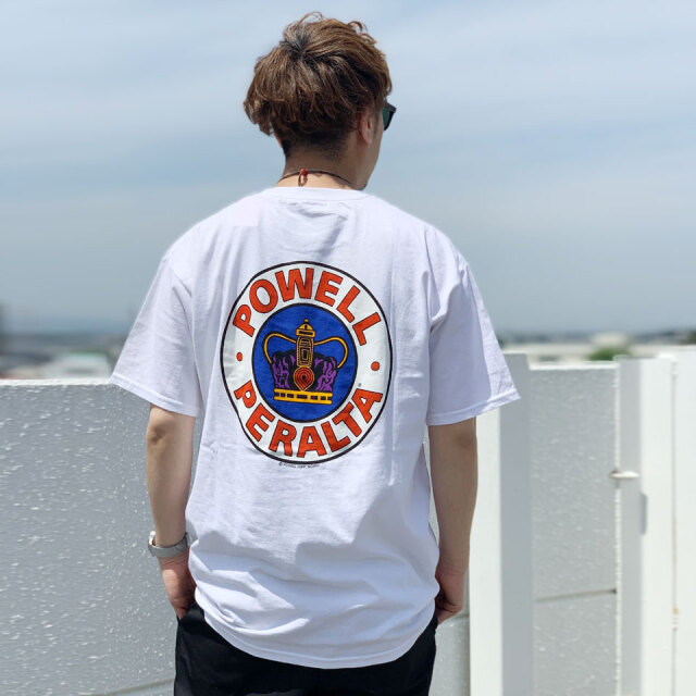 パウエル ペラルタ POWELL PERALTA ドラえもん Tシャツ 90’S POWELL パウエル ペラルタ 半袖 Tシャツ PERALTA RAT BONES S/S