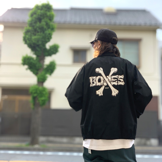 パウエルペラルタ POWELL PERALTA スイングトップ OG JACKET CROSS BONE OGジャケット ブラック 黒 BLACK
