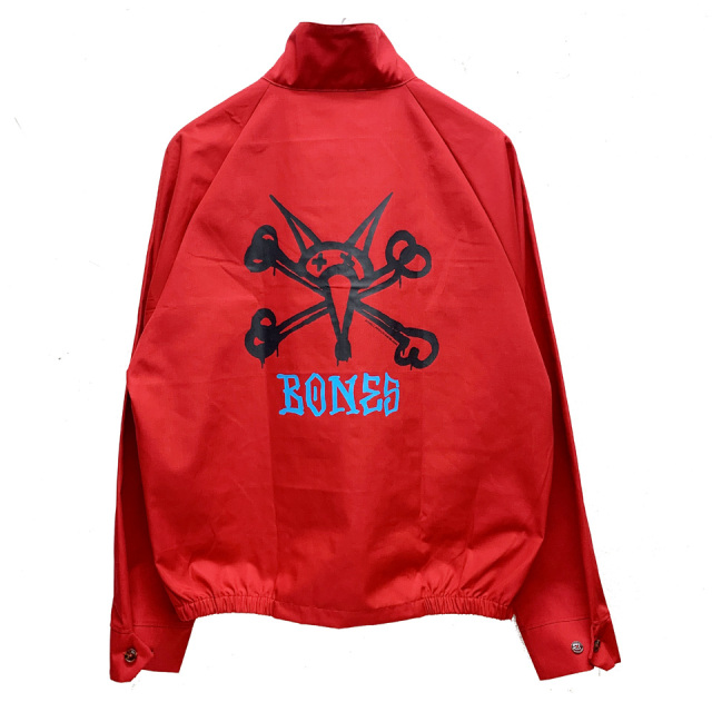 パウエルペラルタ POWELL PERALTA スイングトップ OG JACKET VATO RAT OGジャケット レッド 赤 RED