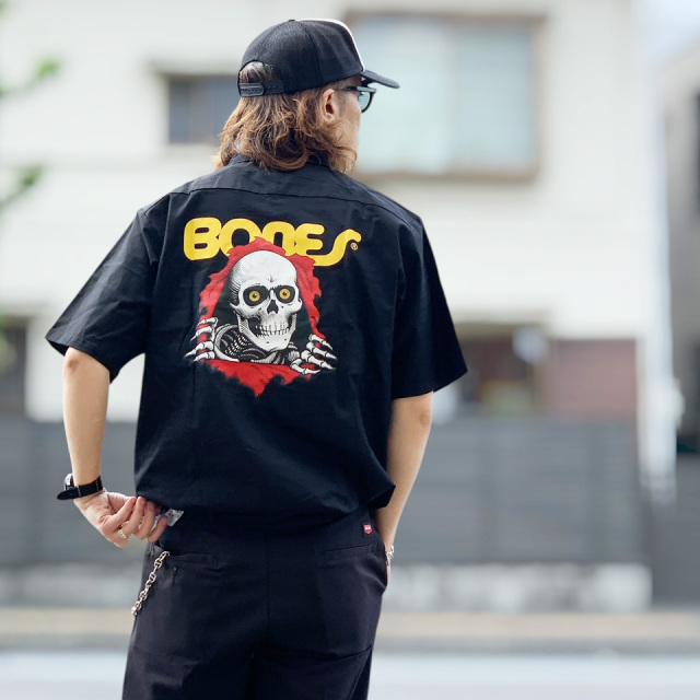 POWELL PERALTA パウエルペラルタ S/S WORK SHIRT - RIPPER
