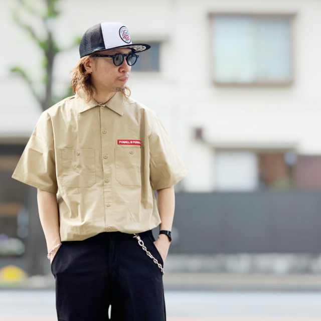 POWELL PERALTA / SS WORK SHIRT - RIPPER