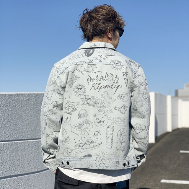 ripndip jean jacket