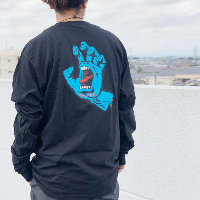 SANTACRUZ / SCREAMING HAND L/S Tee