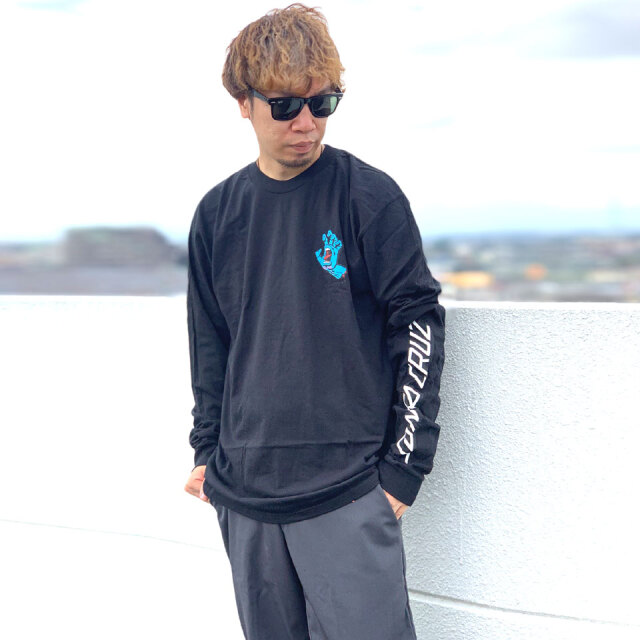 SANTACRUZ / SCREAMING HAND L/S Tee