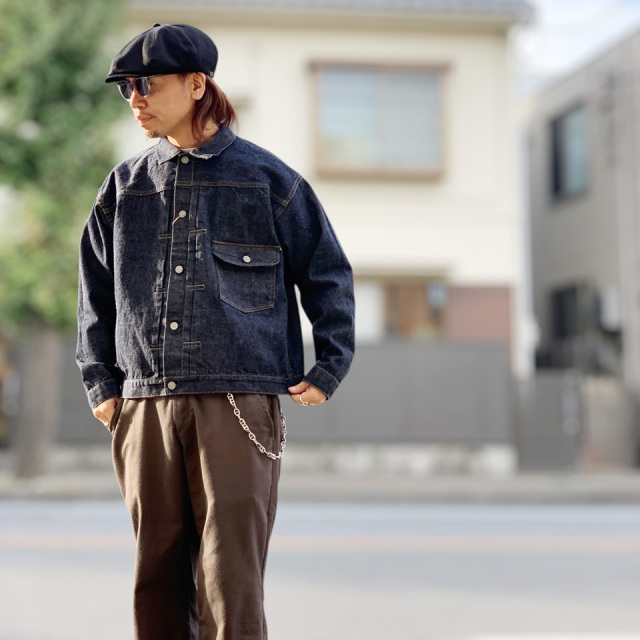 SUGAR CANE / 13oz. DENIM BLOUSE 1936 MODEL (T-BACK)