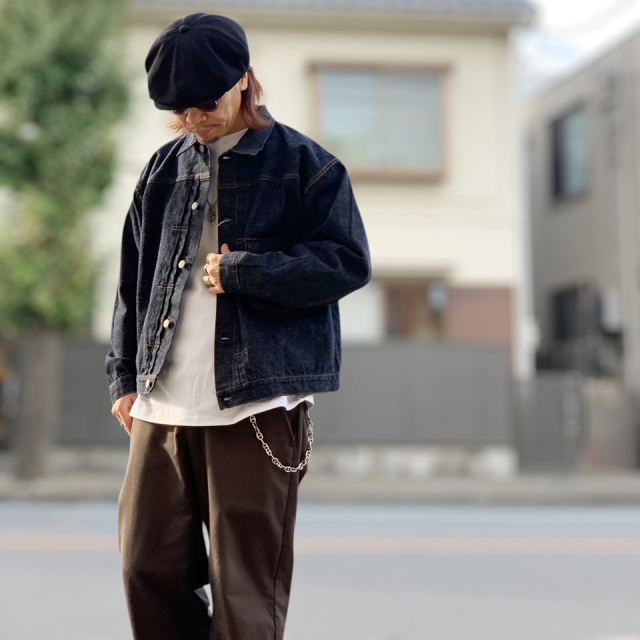 SUGAR CANE / 13oz. DENIM BLOUSE 1936 MODEL (T-BACK)