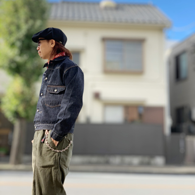 SUGAR CANE / 13oz. DENIM BLOUSE 1936 MODEL
