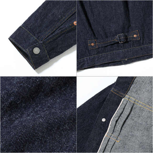 SUGAR CANE / 13oz. DENIM BLOUSE 1936 MODEL