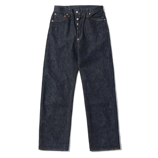 SUGAR CANE ストレートデニム インディゴ W32 SUGAR CANE / 13oz. DENIM WAIST OVERALLS 2025 MODEL (WIDE LEG)