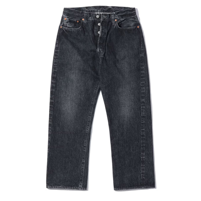 SUGAR CANE / 14.25oz. BLACK DENIM 1947 HARD WASH MODEL (REGULAR