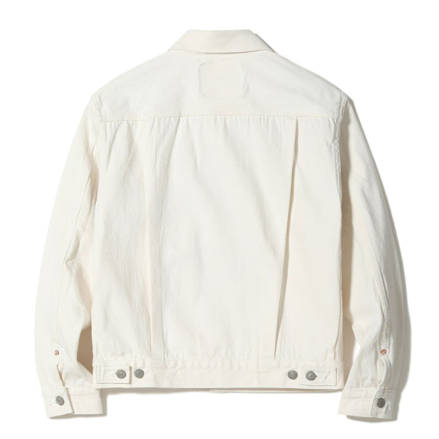 SUGAR CANE / 13oz. WHITE DENIM JACKET 1953 MODEL