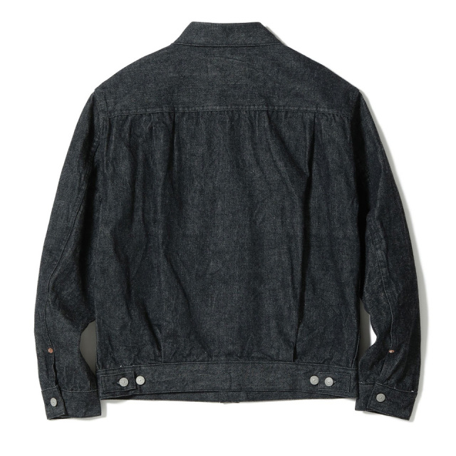 SUGAR CANE / 14.25oz. BLACK DENIM JACKET 1953 MODEL