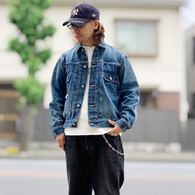 SUGAR CANE / 14.25oz. DENIM JACKET 1953 AGED MODEL