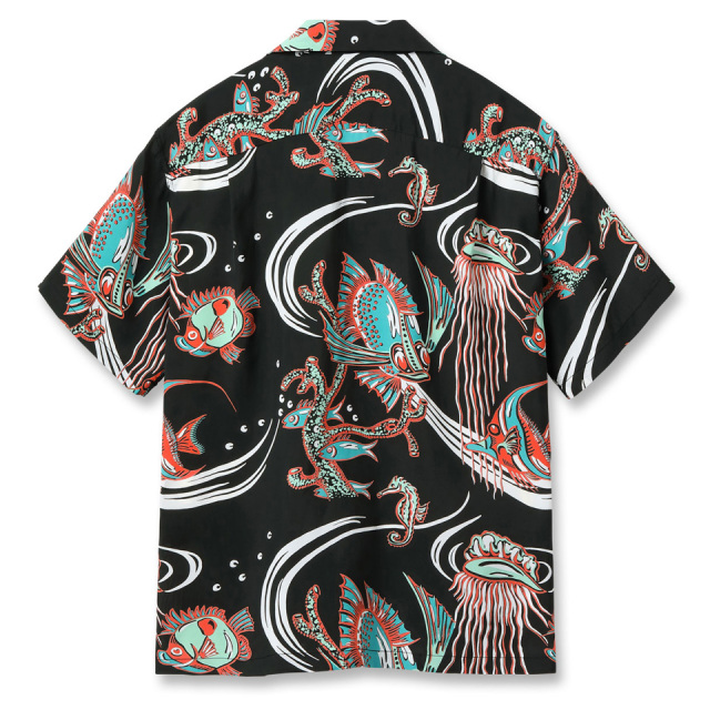 SUN SURF / HAWAIIAN S/S SHIRT “BUG EYED FISH”