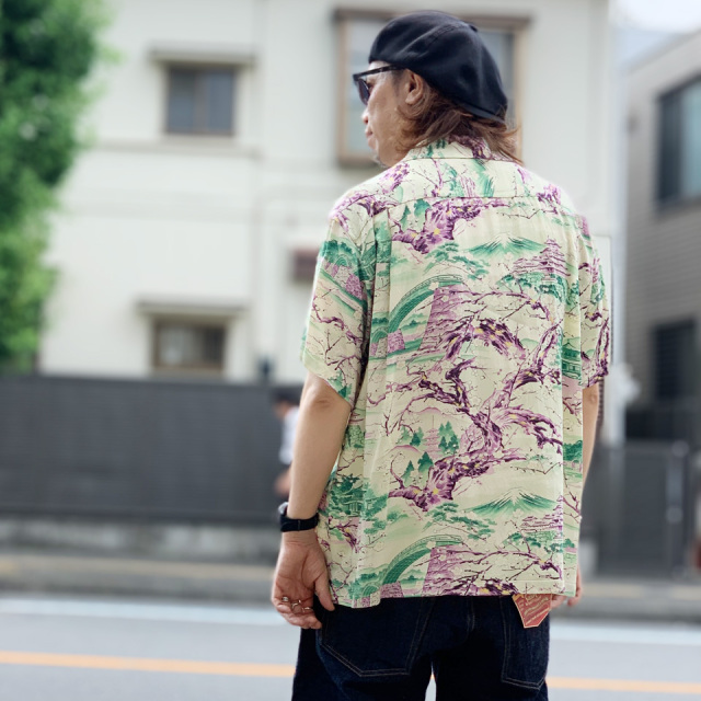 SUN SURF アロハシャツ XS 50s風 総柄 000000002878_4GEGSIS.jpg