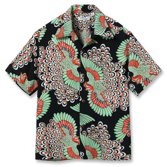 SUN SURF / HAWAIIAN S/S SHIRT “PEACOCK”