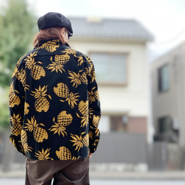 SUN SURF / L/S CORDUROY SHIRT “DUKE'S PINEAPPLE”