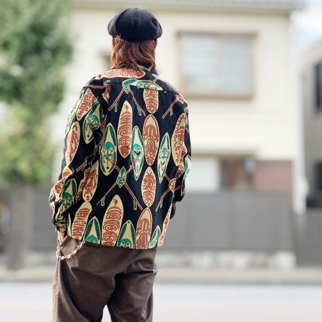 SUN SURF / L/S CORDUROY SHIRT “GOD'S SHIELD”