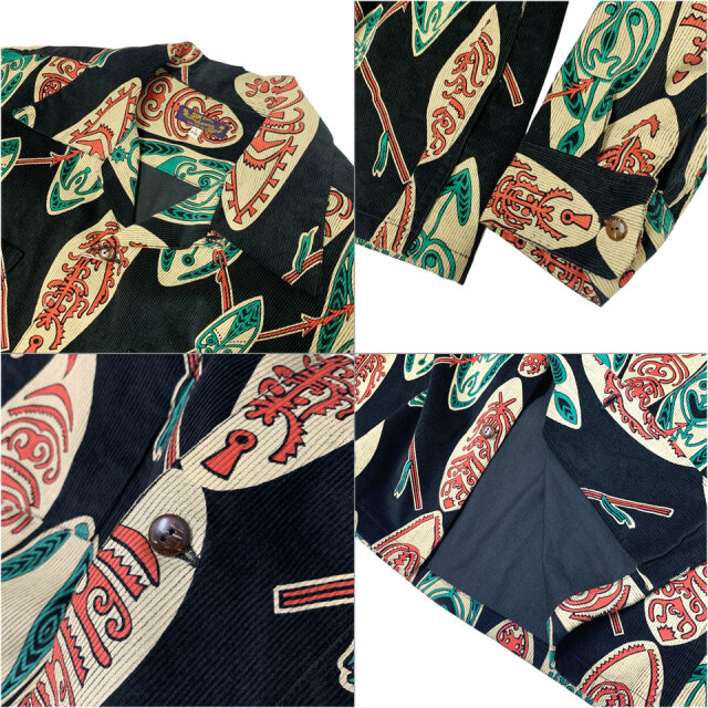 SUN SURF / L/S CORDUROY SHIRT “GOD'S SHIELD”
