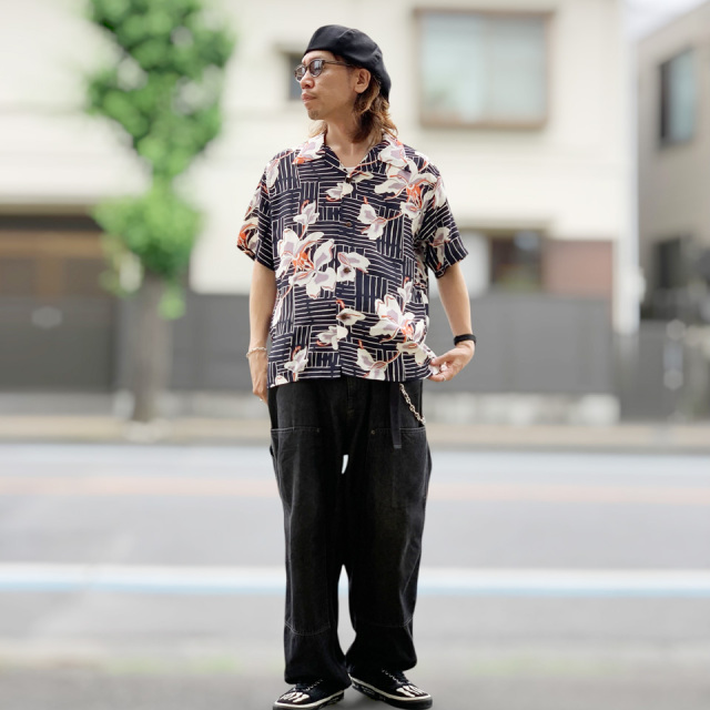 SUN SURF / HAWAIIAN S/S SHIRT “WHITE GINGER”