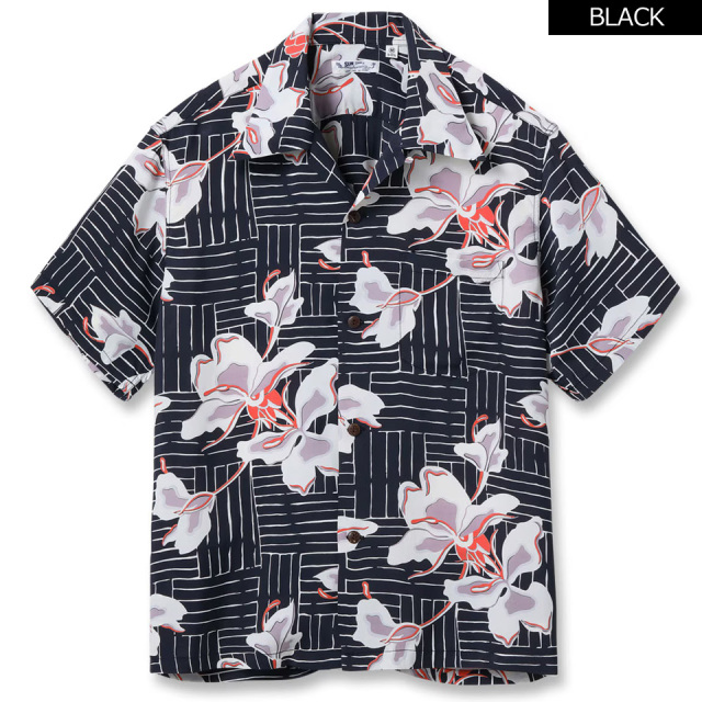 SUN SURF / HAWAIIAN S/S SHIRT “WHITE GINGER”