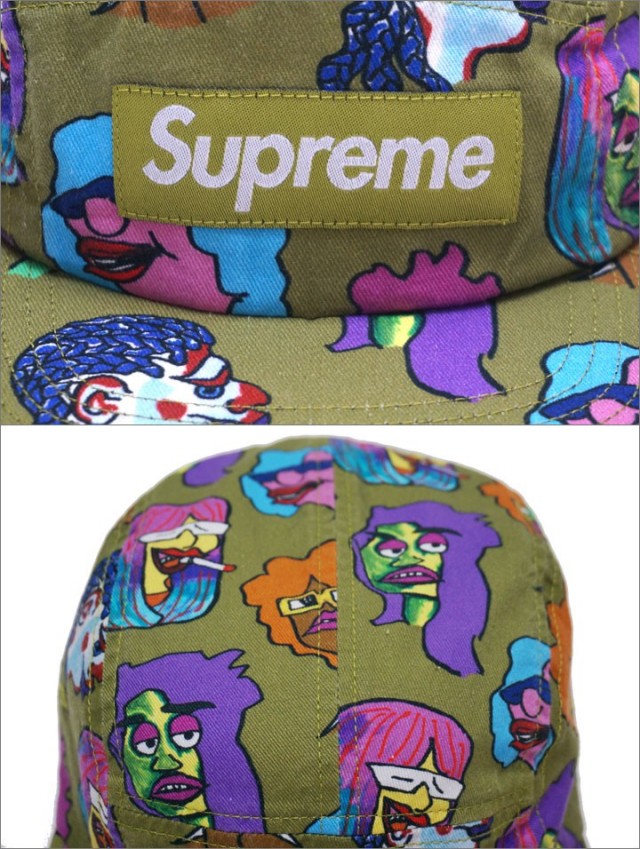 SUPREME / GONZ HEADZ CAMP CAP