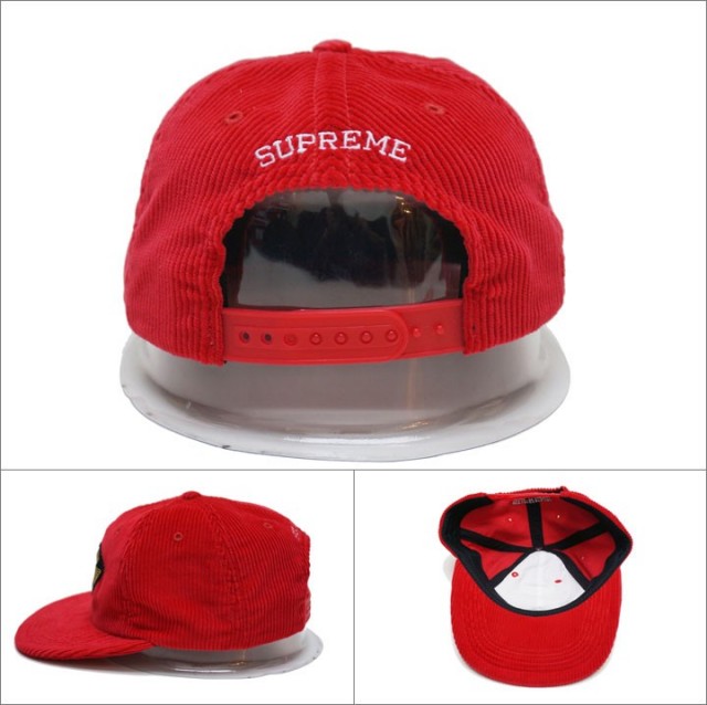 SUPREME / GLOBAL CORDUROY CAP
