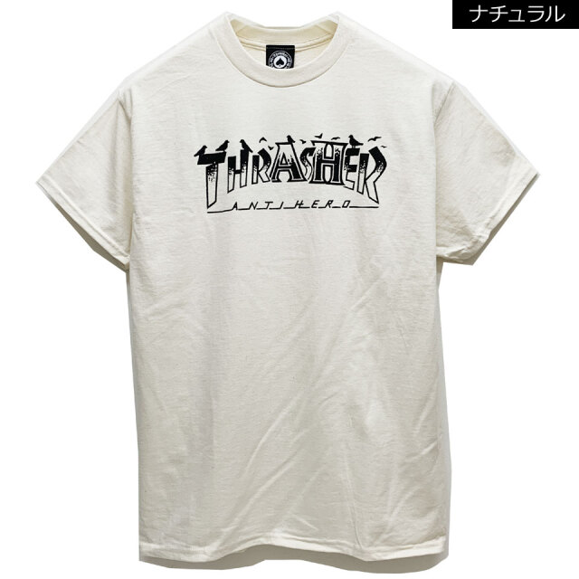 THRASHER / ANTIHERO PIGEON MAG SS Tee