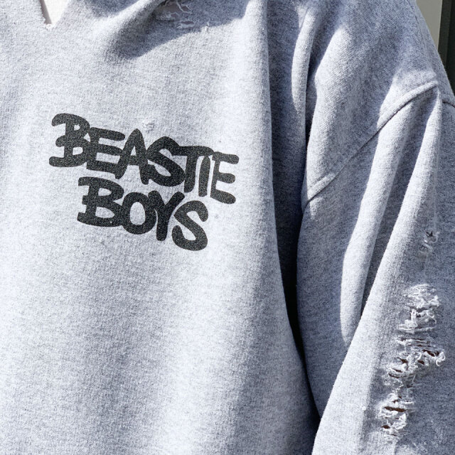THRIFTY LOOK / WORN-OUT BAND HOODIE 